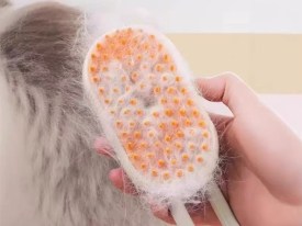 Cepillo con vapor para mascotas 